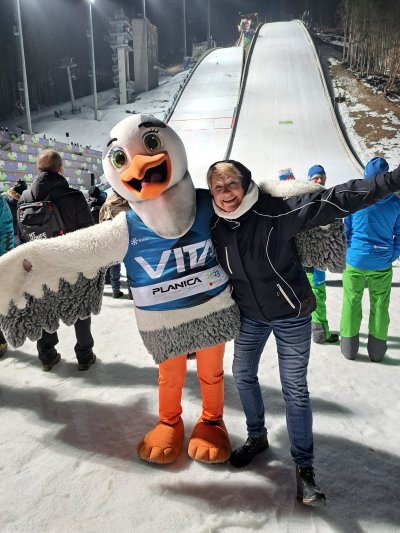 Nepozabno, izjemno vzdusje, skoki, ponos slovenstva 