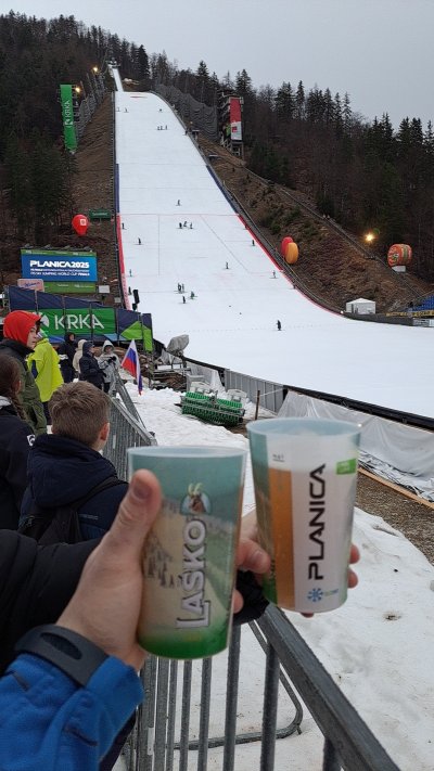 najlepsi spomin je  ko je  domen 2025 naredil rekord skakalnice 