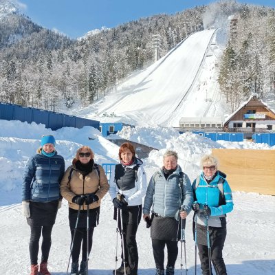 Vsakoletno vikend druženje s prijateljicami v Kranjski gori. In Planica nikoli ne razočara. 