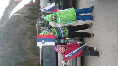 Takole smo navijali še za Roberta Kranjca...