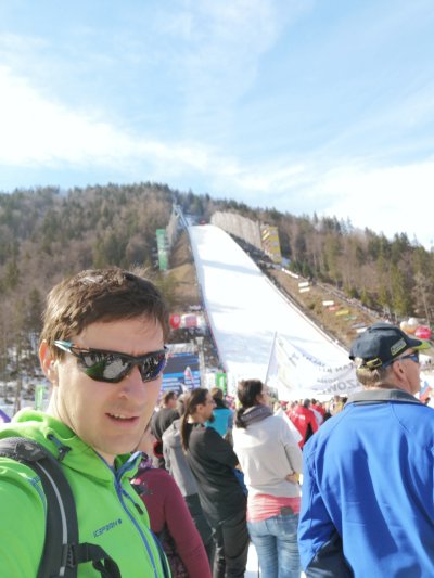 Obisk petkove tekme2019 s prijateljem.